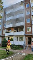 Bild: Wohnungsbrand in. Nordhausen