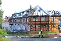 Bild: Gro&szlig;brand in Bleicherode