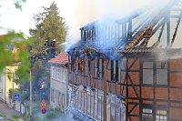 Bild: Gro&szlig;brand in Bleicherode