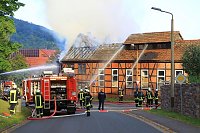 Bild: Gro&szlig;brand in Bleicherode