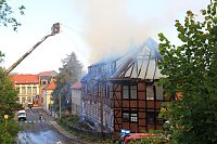 Bild: Gro&szlig;brand in Bleicherode