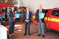 Bild: Gleich vier F&ouml;rderbescheide gingen in den Kyffh&auml;userkreis