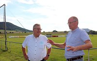 Landrat Matthias Jendricke zu Gast in Lipprechterode Bild: Landrat Matthias Jendricke zu Gast in Lipprechterode
