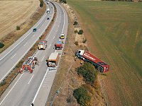 Unfall auf der A38 Bild: Unfall auf der A38