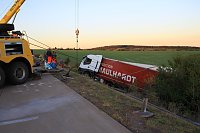 Bergung auf der Autobahn Bild: Bergung auf der Autobahn