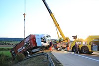 Bergung auf der Autobahn Bild: Bergung auf der Autobahn