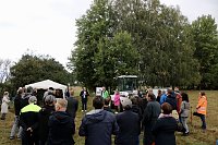 Bild: Beim Spatenstich zum Radweg Ellrich-Walkenried