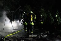 Feuer auf dem Campingplatz Bild: Feuer auf dem Campingplatz