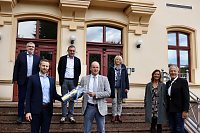 Bild: Besuch aus dem Partnerlandkreis Unterallg&auml;u