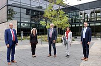 Bild: Besuch aus dem Partnerlandkreis Unterallg&auml;u