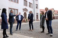Bild: Besuch aus dem Partnerlandkreis Unterallg&auml;u