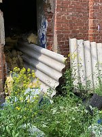 Bild: M&uuml;ll am Schacht Ludwigshall