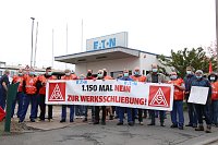 Warnstreik bei Eaton Bild: Warnstreik bei Eaton