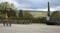 Bild: Kommandeurswechsel beim Panzerbataillon 393 "Th&uuml;ringer L&ouml;we" in der Kyffh&auml;user Kaserne Bad Frankenhausen statt....