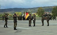 Bild: Kommandeurswechsel beim Panzerbataillon 393 "Th&uuml;ringer L&ouml;we" in der Kyffh&auml;user Kaserne Bad Frankenhausen statt....