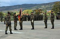 Bild: Kommandeurswechsel beim Panzerbataillon 393 "Th&uuml;ringer L&ouml;we" in der Kyffh&auml;user Kaserne Bad Frankenhausen statt....
