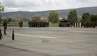 Bild: Kommandeurswechsel beim Panzerbataillon 393 "Th&uuml;ringer L&ouml;we" in der Kyffh&auml;user Kaserne Bad Frankenhausen statt....