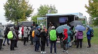 Kranichführung am Stausee Kelbra Bild: Kranichführung am Stausee Kelbra