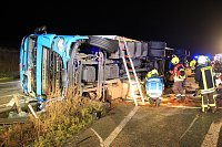 Bild: LKW-Unfall auf der A 38