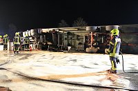 Bild: LKW-Unfall auf der A 38
