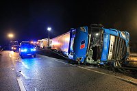 Bild: LKW-Unfall auf der A 38