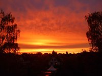 Sonnenuntergang in Nordhausen Bild: Sonnenuntergang in Nordhausen