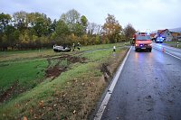 Auto überschlug sich Bild: Auto überschlug sich