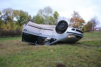 Auto überschlug sich Bild: Auto überschlug sich