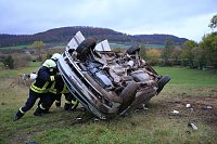 Auto überschlug sich Bild: Auto überschlug sich