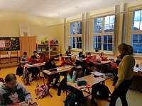 Vorfreude in der Petersbergschule Bild: Vorfreude in der Petersbergschule