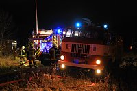 Bild: Brand auf dem Bahngel&auml;nde in Nordhausen
