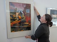 Ausstellung Werke von Jürgen Rennebach in der KSK Bild: Ausstellung Werke von Jürgen Rennebach in der KSK