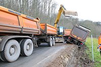 Unfall bei Straußberg Bild: Unfall bei Straußberg