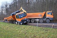 Unfall bei Straußberg Bild: Unfall bei Straußberg