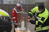 Friedenslicht aus Bethlehem ausgesandt Bild: Friedenslicht aus Bethlehem ausgesandt