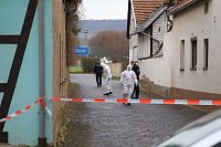 Großeinsatz der Polizei in Berka Bild: Großeinsatz der Polizei in Berka
