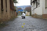 Großeinsatz der Polizei in Berka Bild: Großeinsatz der Polizei in Berka