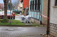 Großeinsatz der Polizei in Berka Bild: Großeinsatz der Polizei in Berka