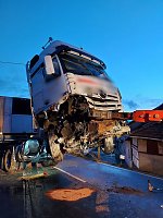 LKW-Bergung bei Oberspier Bild: LKW-Bergung bei Oberspier