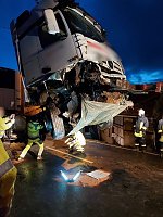 LKW-Bergung bei Oberspier Bild: LKW-Bergung bei Oberspier