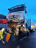 LKW-Bergung bei Oberspier Bild: LKW-Bergung bei Oberspier