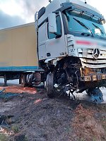 LKW-Bergung bei Oberspier Bild: LKW-Bergung bei Oberspier