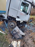 LKW-Bergung bei Oberspier Bild: LKW-Bergung bei Oberspier