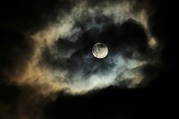 Der Mond über Nordhausen Bild: Der Mond über Nordhausen