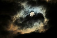 Der Mond über Nordhausen Bild: Der Mond über Nordhausen