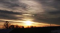 Bild: Sonnenaufgang &uuml;ber Neustadt