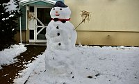 Bild: Der Schneemensch