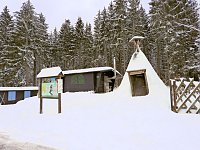 Bild: Peter Blei unterwegs im Schnee