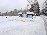 Bild: Peter Blei unterwegs im Schnee