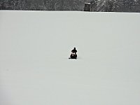 Bild: Peter Blei unterwegs im Schnee